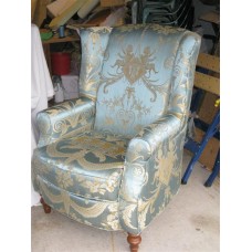 Vintage Wingback Chair XIII